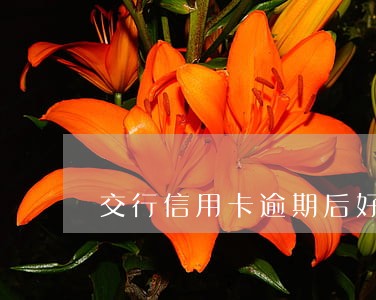 交行信用卡逾期后好协商吗 交行信用卡逾期后好协商吗