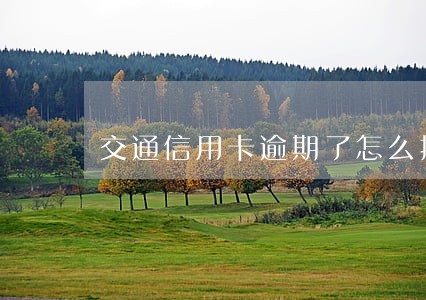 交通信用卡逾期了怎么提醒你 交通信用卡逾期了怎么提醒你