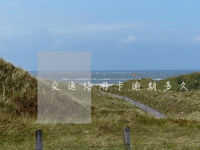 交通信用卡逾期多久 交通信用卡逾期多久