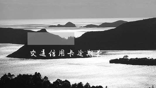 交通信用卡逾期费 交通信用卡逾期费