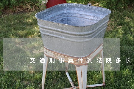 交通刑事案件到法院多长时间开庭 交通刑事案件到法院多长时间开庭