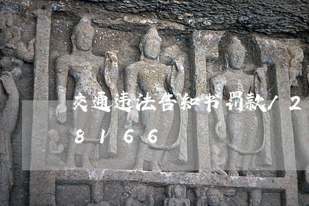 交通违法告知书罚款/2023020648166 交通违法告知书罚款/2023020648166
