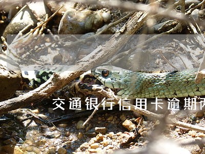 交通银行信用卡逾期两天有关系吗 交通银行信用卡逾期两天有关系吗