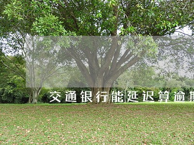 交通银行能延迟算逾期 交通银行能延迟算逾期