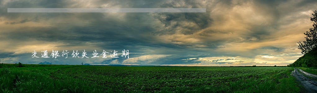 交通银行领失业金逾期