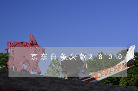 京东白条欠款2800发律师函 京东白条欠款2800发律师函