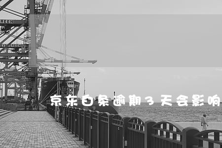 京东白条逾期3天会影响征信吗 京东白条逾期3天会影响征信吗