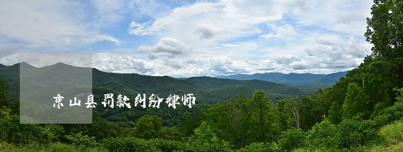京山县罚款纠纷律师