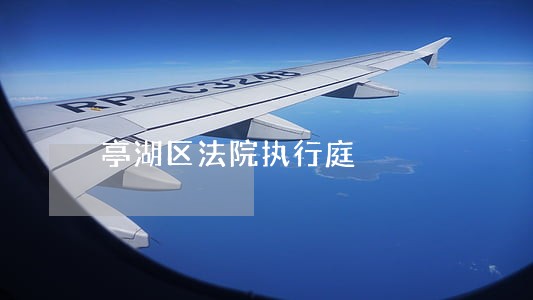 亭湖区法院执行庭 亭湖区法院执行庭