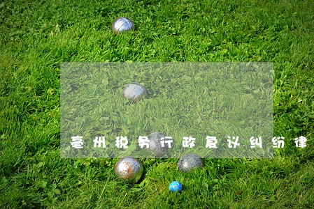 亳州税务行政复议纠纷律师 亳州税务行政复议纠纷律师