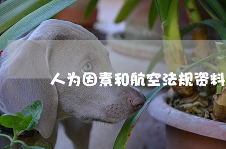 人为因素和航空法规资料下载 人为因素和航空法规资料下载