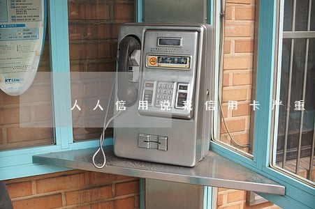 人人信用说我信用卡严重逾期 人人信用说我信用卡严重逾期
