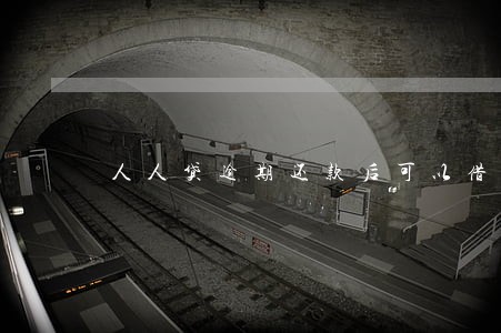 人人贷逾期还款后可以借款吗