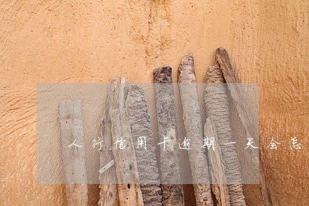 人行信用卡逾期一天会怎么样