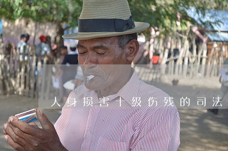 人身损害十级伤残的司法鉴定标准