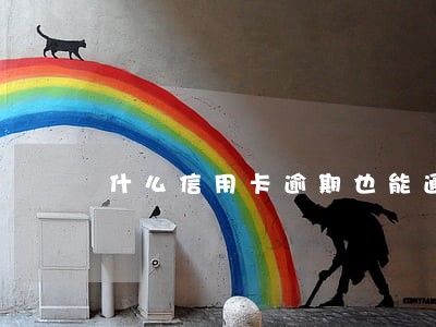 什么信用卡逾期也能通过