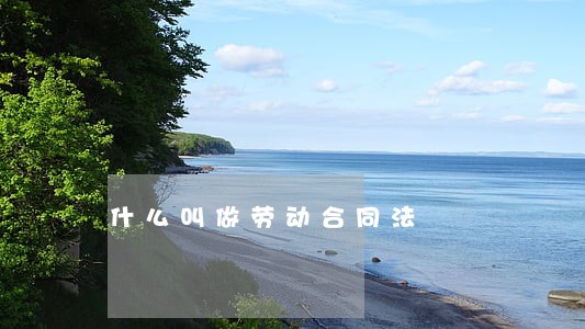 什么叫做劳动合同法 什么叫做劳动合同法