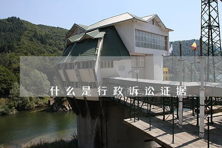 什么是行政诉讼证据