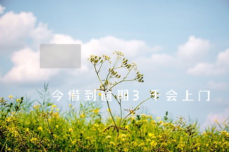 今借到逾期3千会上门 今借到逾期3千会上门