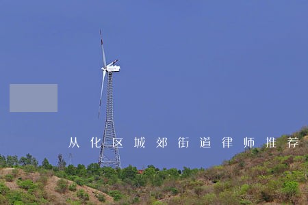 从化区城郊街道律师推荐