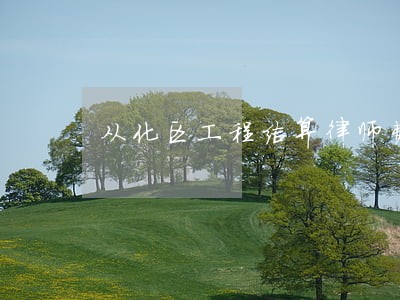 从化区工程结算律师费用 从化区工程结算律师费用