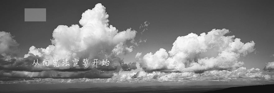 从向宪法宣誓开始 从向宪法宣誓开始