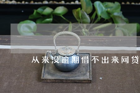 从来没逾期借不出来网贷