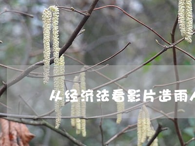 从经济法看影片造雨人 从经济法看影片造雨人