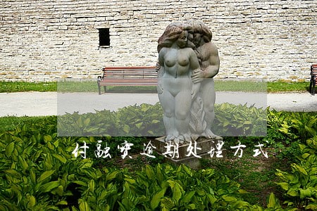 付融宝逾期处理方式 付融宝逾期处理方式