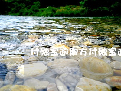 付融宝逾期方付融宝逾期方案 付融宝逾期方付融宝逾期方案