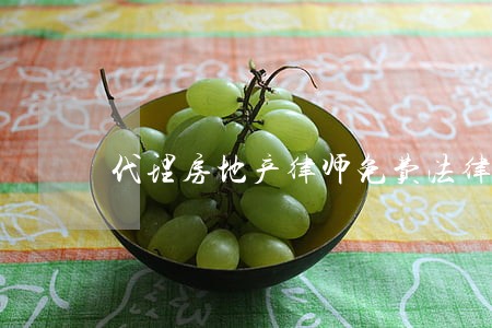 代理房地产律师免费法律咨询 代理房地产律师免费法律咨询