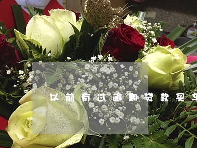 以前有过逾期贷款买车 以前有过逾期贷款买车