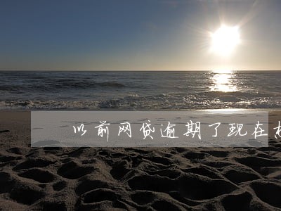 以前网贷逾期了现在想再借款 以前网贷逾期了现在想再借款