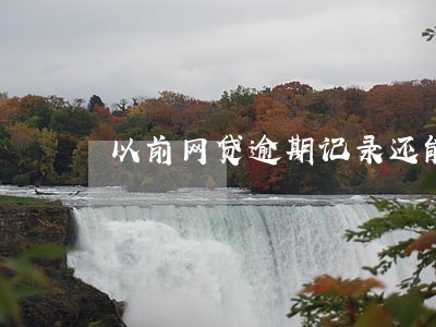 以前网贷逾期记录还能办信用卡吗 以前网贷逾期记录还能办信用卡吗