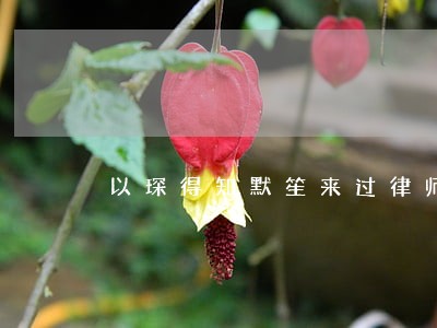 以琛得知默笙来过律师所