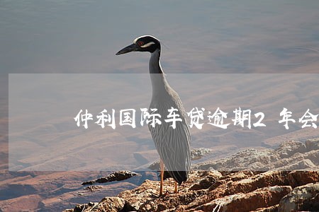 仲利国际车贷逾期2年会怎么样 仲利国际车贷逾期2年会怎么样