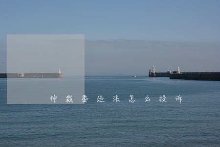 仲裁委违法怎么投诉 仲裁委违法怎么投诉