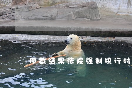 仲裁结果法院强制执行时间 仲裁结果法院强制执行时间