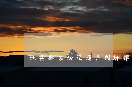 任县知名动迁房产纠纷律师 任县知名动迁房产纠纷律师