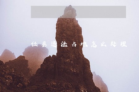 任县违法占地怎么处理 任县违法占地怎么处理