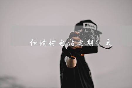 任性付电话逾期4天 任性付电话逾期4天