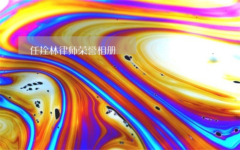 任拴林律师荣誉相册