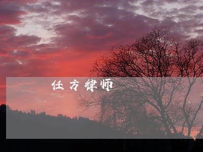 任方律师 任方律师