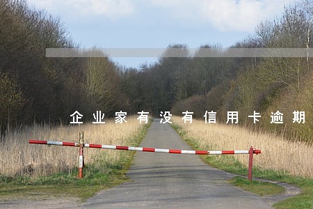 企业家有没有信用卡逾期的 企业家有没有信用卡逾期的