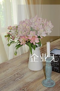 企业无诉讼承诺书范例