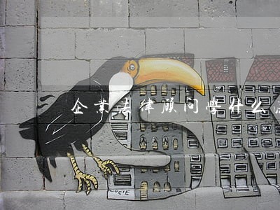 企业法律顾问学什么法 企业法律顾问学什么法
