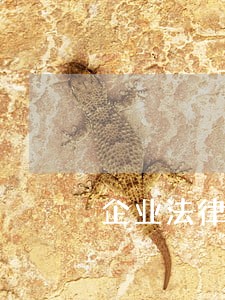 企业法律顾问计划书 企业法律顾问计划书
