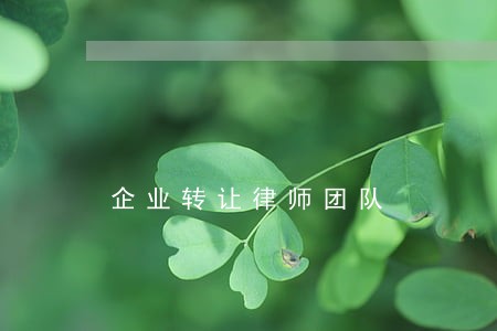 企业转让律师团队 企业转让律师团队