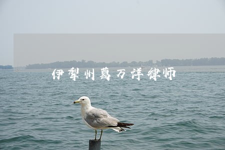 伊犁州葛万详律师 伊犁州葛万详律师