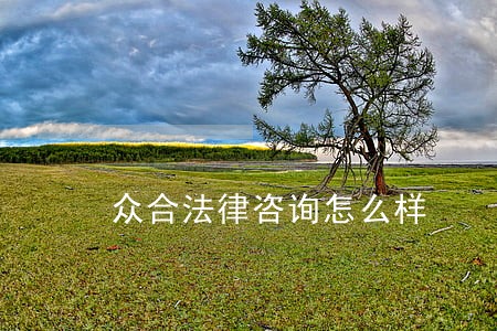 众合法律咨询怎么样 众合法律咨询怎么样